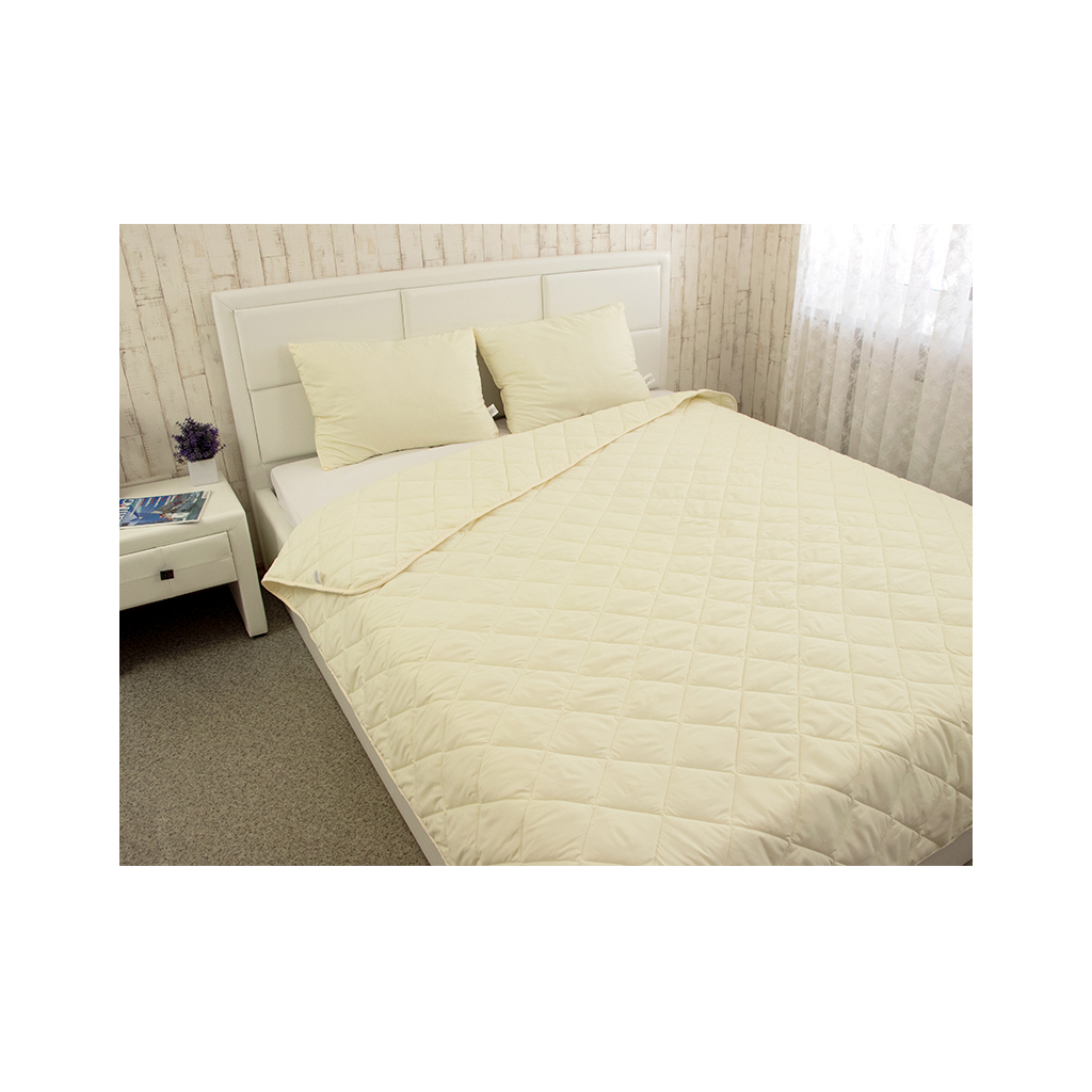 Ковдра Руно силіконова молочна 140х205 демі (321.52СЛКУ200_Молочний) - зображення 1