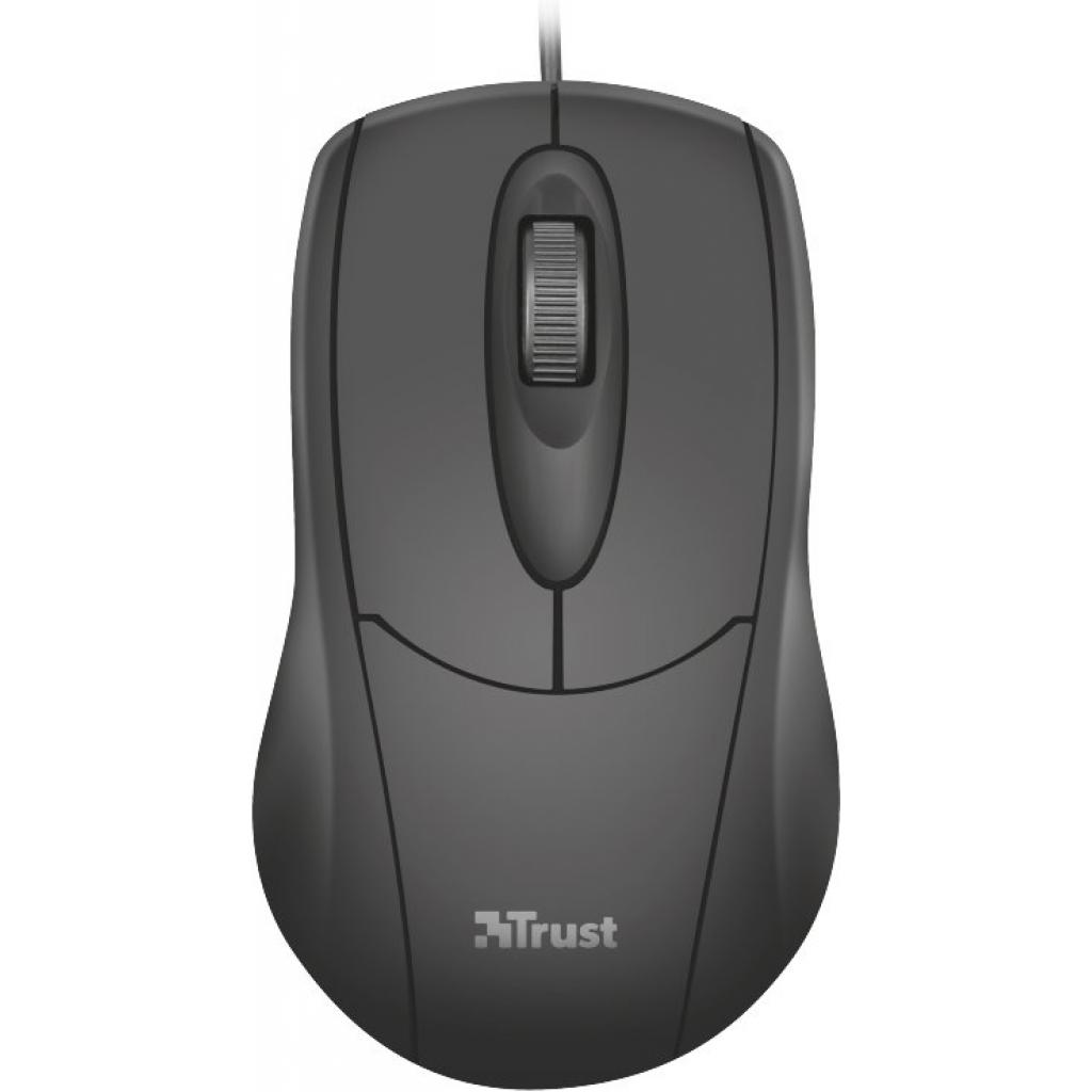 Мишка Trust Ziva Optical mouse Black USB (21947) - зображення 2