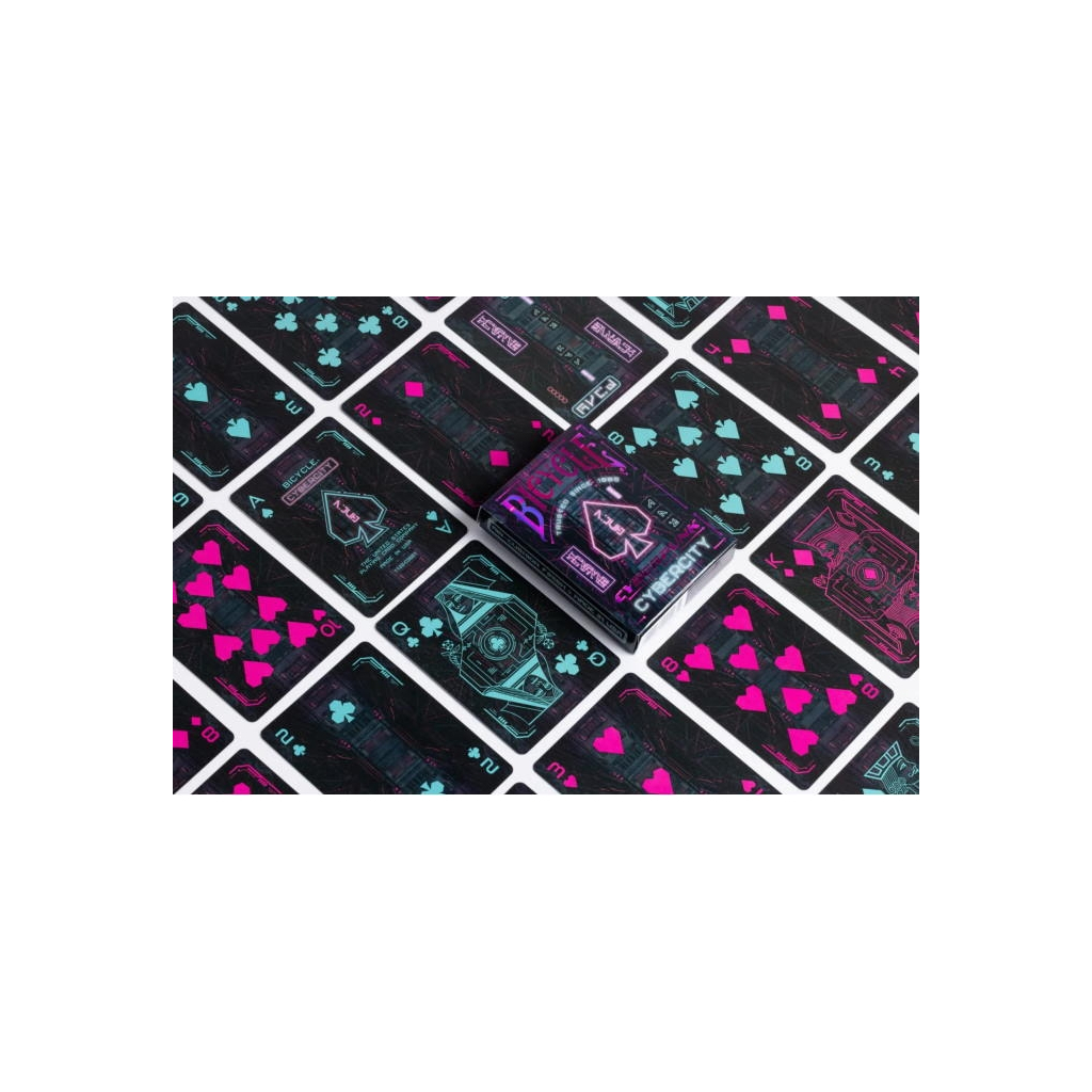 Гральні карти Bicycle Cyberpunk (ВР_КИБК) - зображення 2