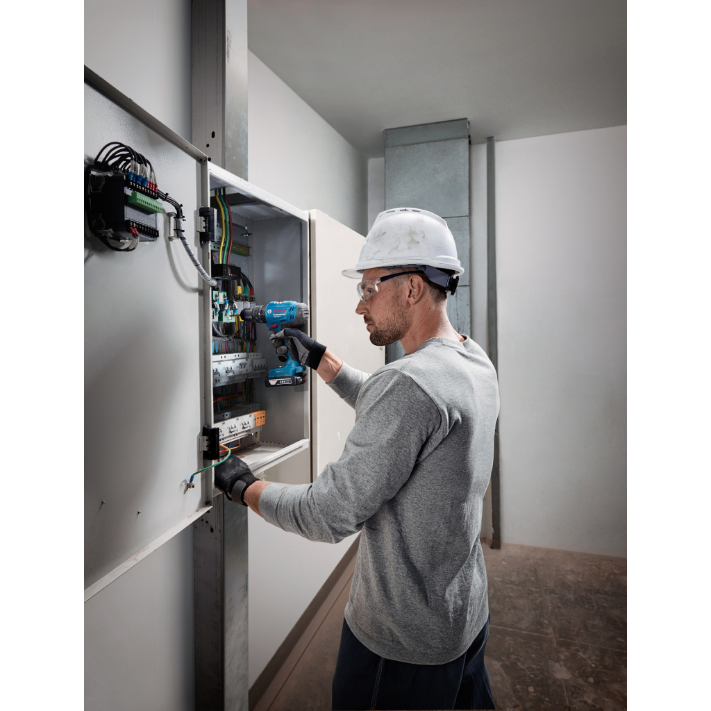 Шуруповерт Bosch GSB 183-LI 18V, 1х2Ah, 21-56Нм, 374-1815 об/хв, кейс, 1.2кг (0.601.9K9.101) - изображение 2