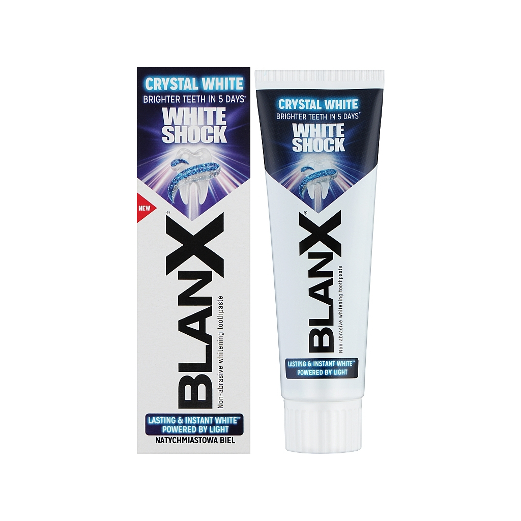 Зубна паста BlanX White Shock 75 мл (8017331051573) - зображення 1