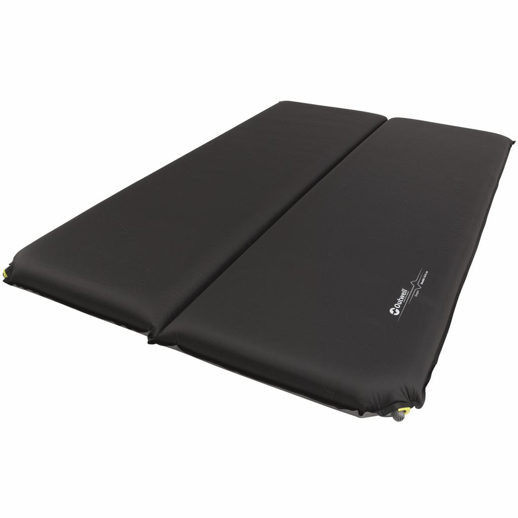 Туристичний килимок Outwell Self-inflating Mat Sleepin Double 10 cm Black (928850) - зображення 1