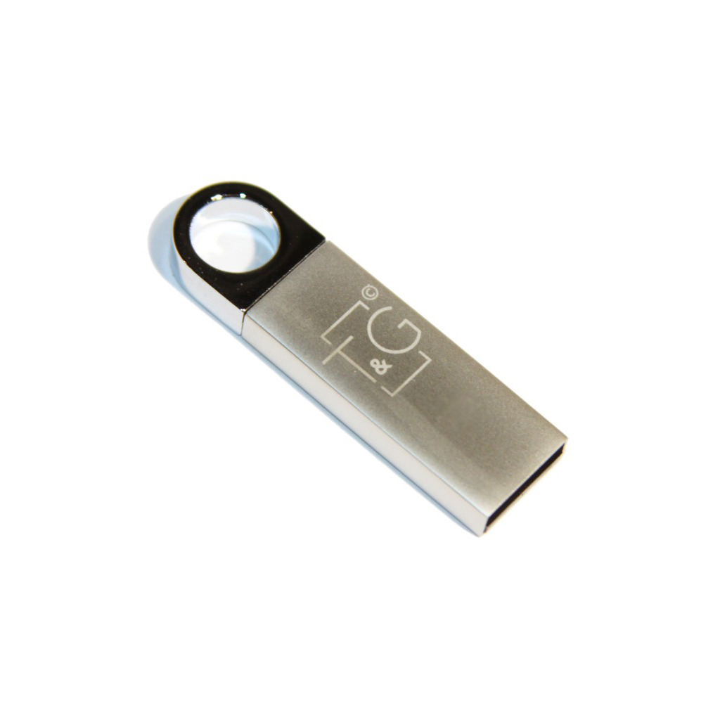 USB флеш накопичувач T&G 8GB 026 Metal Series Silver USB 2.0 (TG026-8G) - зображення 1