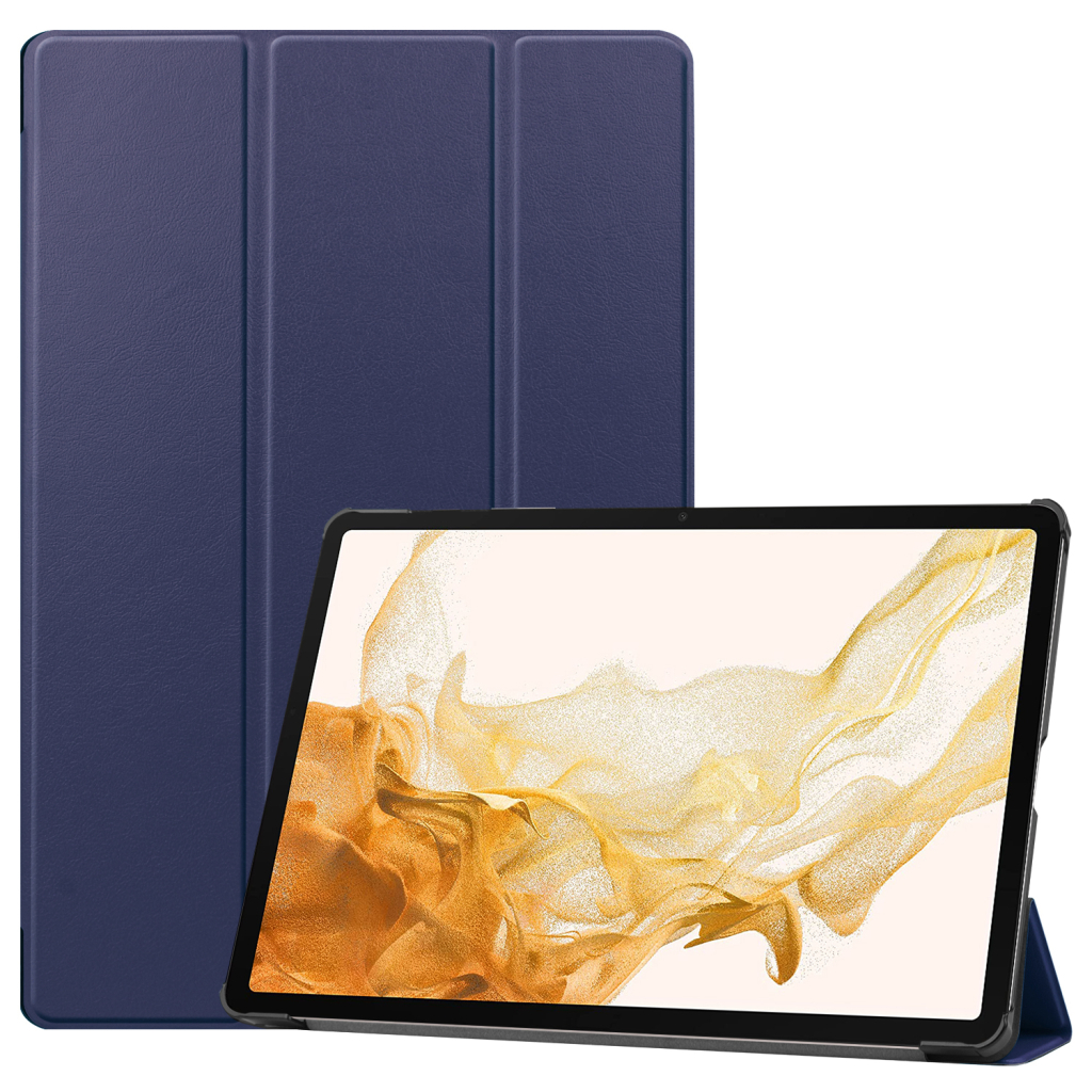 Чохол до планшета BeCover Smart Case Samsung Galaxy Tab S10 Plus (SM-X820/SM-X826) 12.4" Deep Blue (712233) - зображення 1