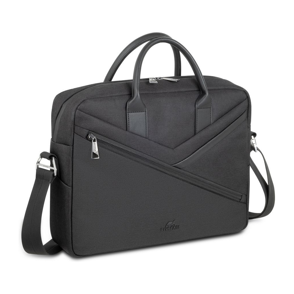 Сумка для ноутбука RivaCase 15" 8124 Clark Black ECO (8124BlackECO) - зображення 1