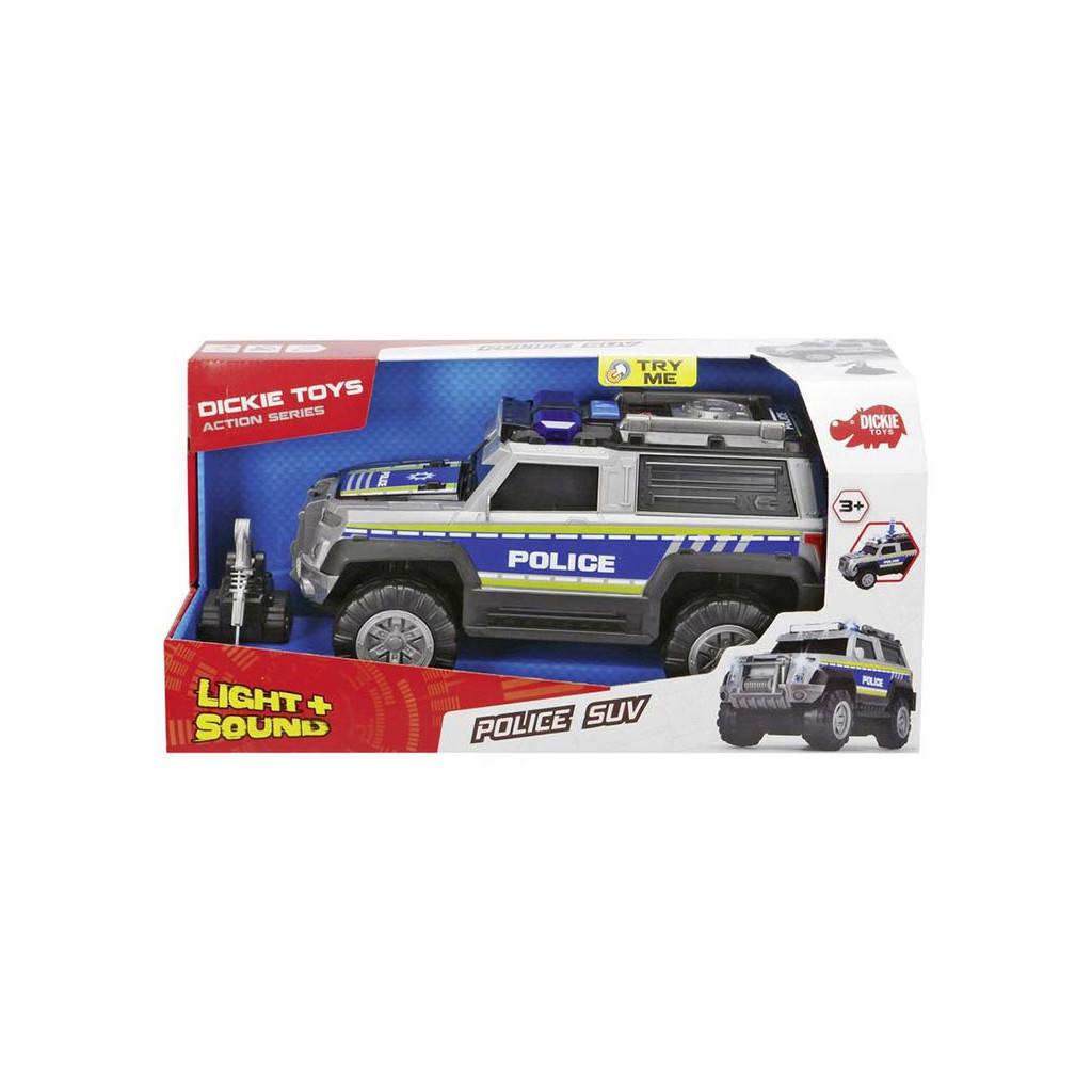 Спецтехніка Dickie Toys Поліція з аксесуарами зі звук та світ.еф (3306003) - зображення 5