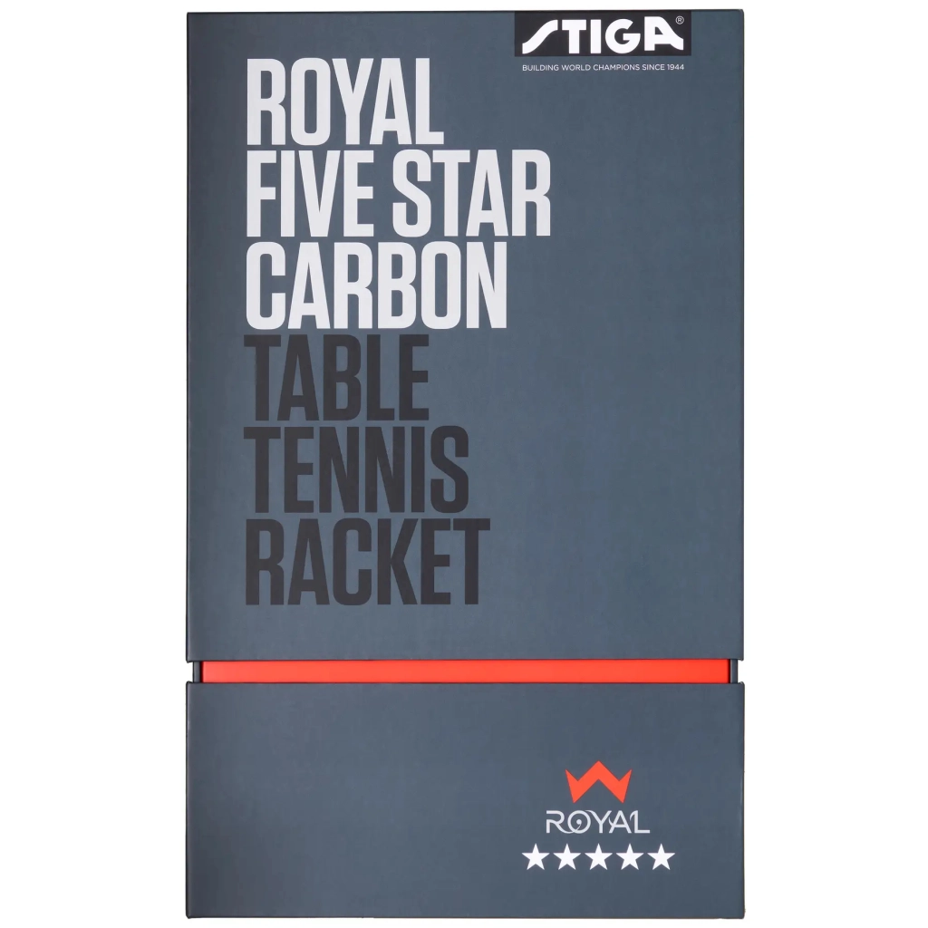 Ракетка для настільного тенісу Stiga Royal Carbon 5 Star FL (1215-2818-01) (931106) - зображення 5
