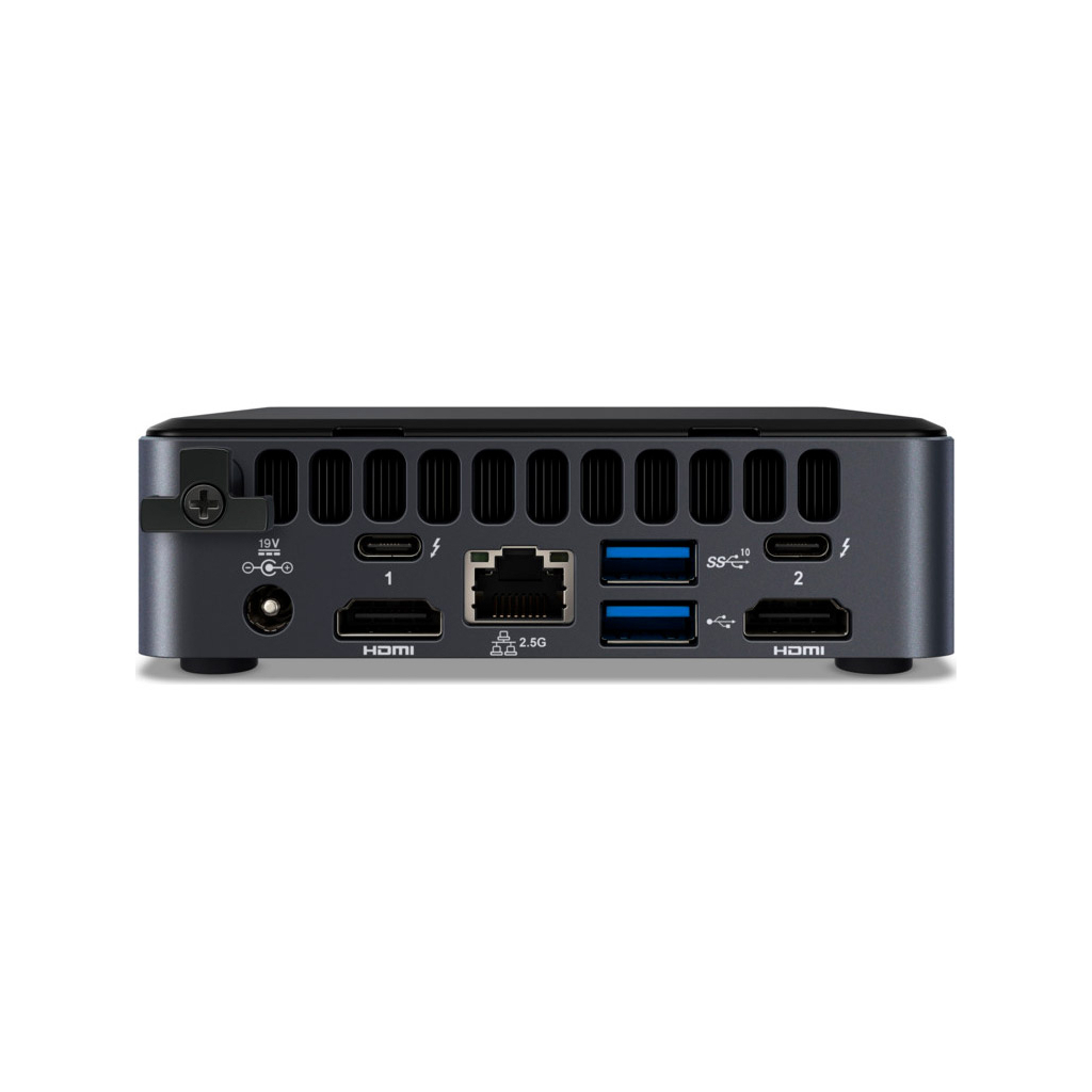 Комп'ютер INTEL NUC 12 Pro Kit NUC12WSKi5 / i5-1240P, dual M.2 slot, EU cord (RNUC12WSKI50002) - зображення 4