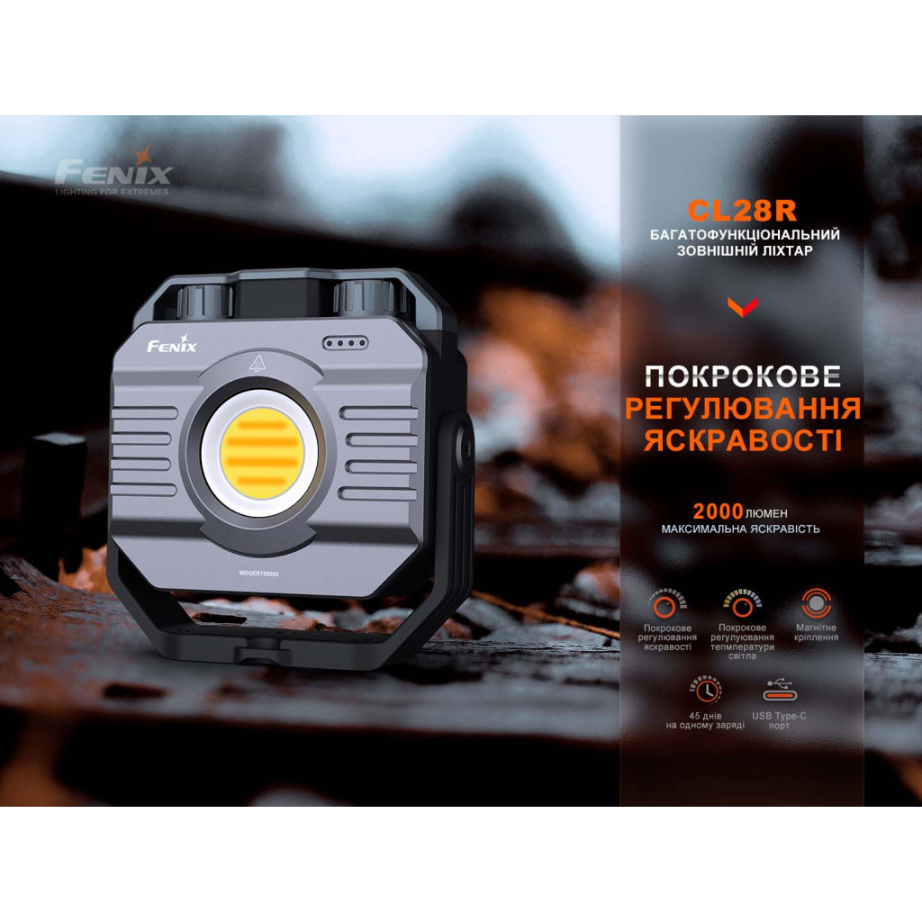 Ліхтар Fenix CL28R Powerbank (10 000 mAh) (CL28R) - зображення 6