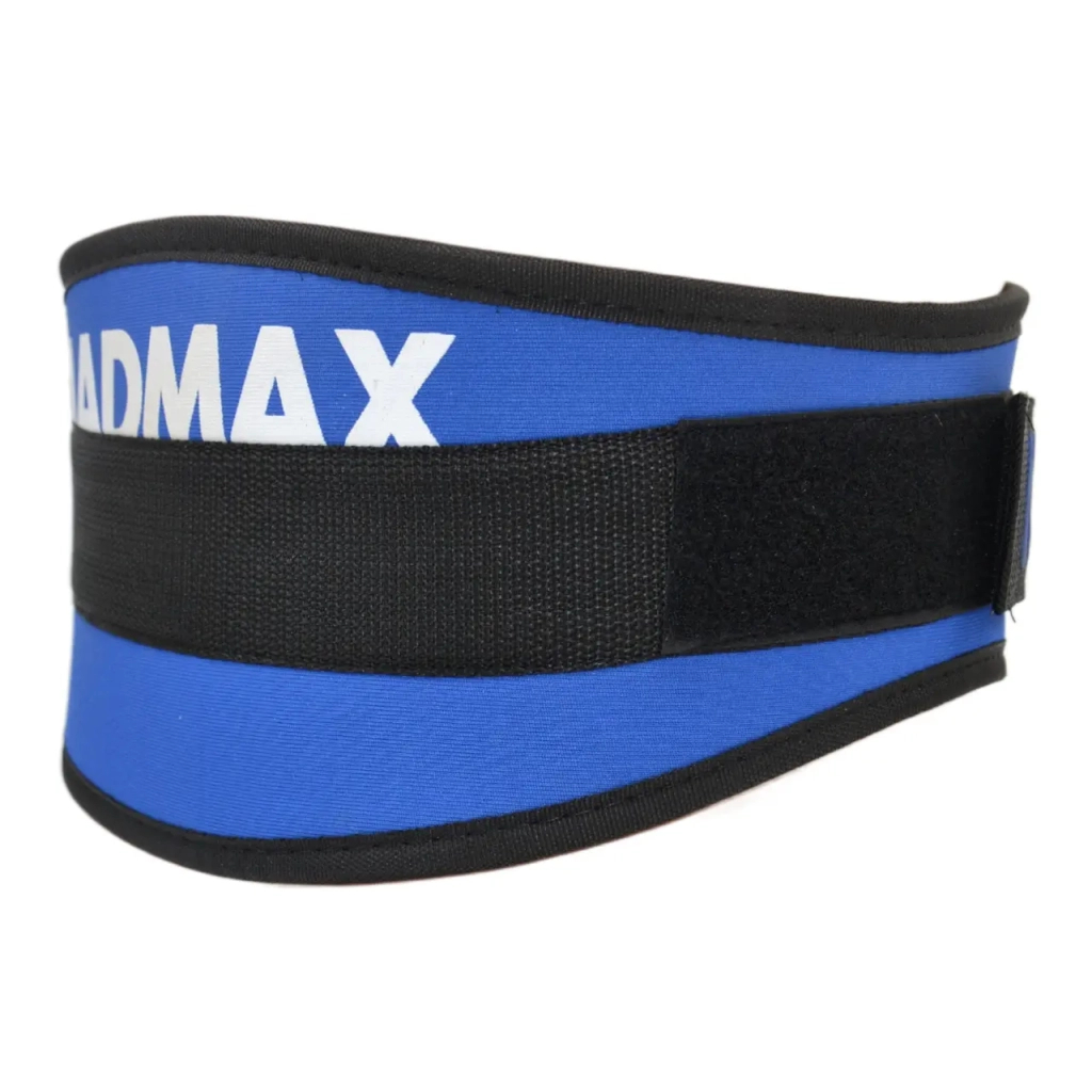 Атлетичний пояс MadMax MFB-421 Simply the Best неопреновий Black M (MFB-421-BLU_M) - зображення 5