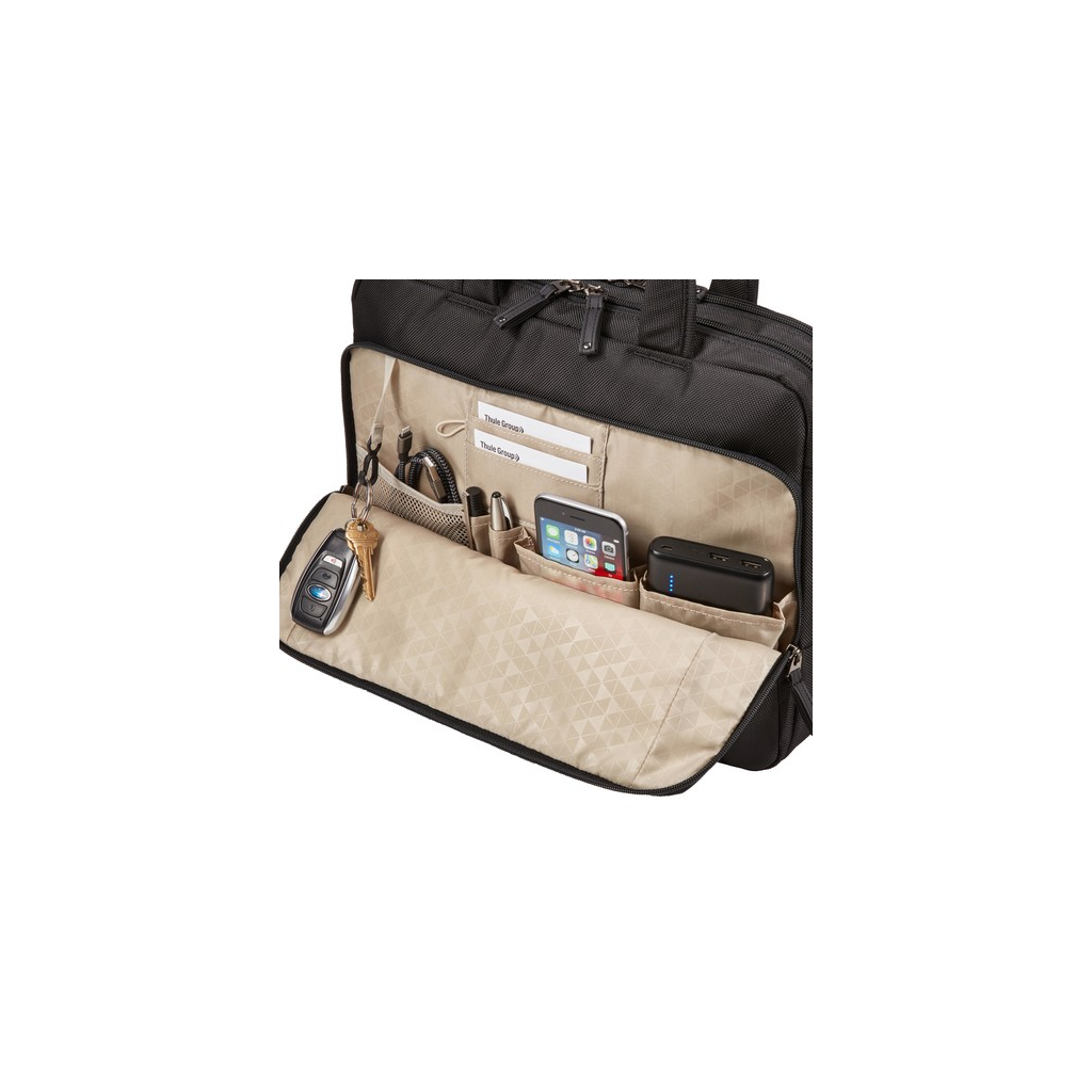 Сумка для ноутбука Case Logic 14" Notion TSA Brief NOTIA114 Black (3204196) - зображення 6