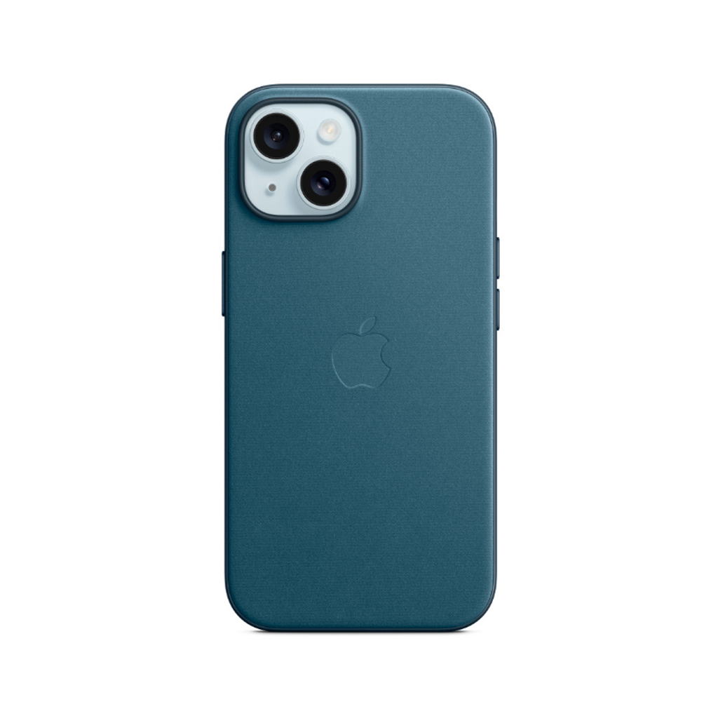Чохол до мобільного телефона Apple iPhone 15 FineWoven Case with MagSafe Pacific Blue (MT3G3ZM/A) - зображення 1