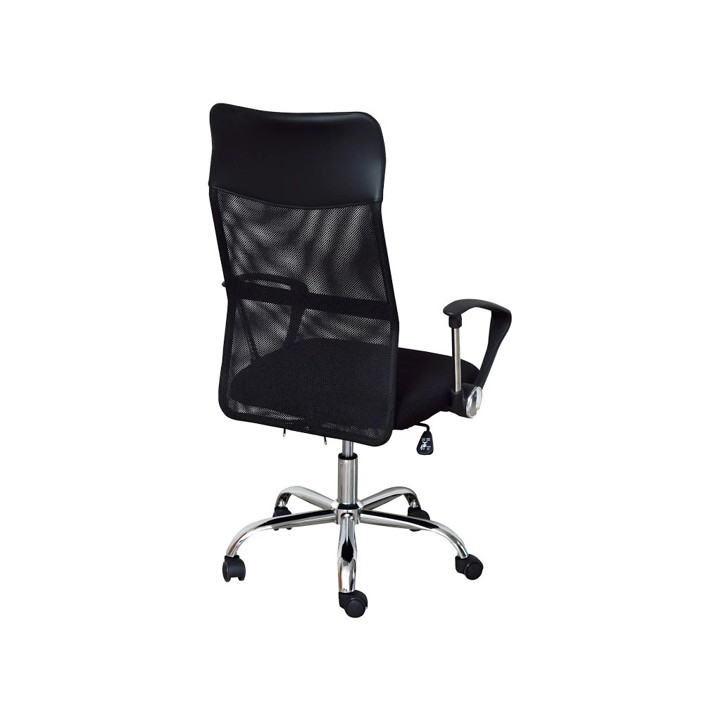 Офісне крісло Richman Ультра Хром М-1 сітка + PU чорний (IM0000033) - зображення 5