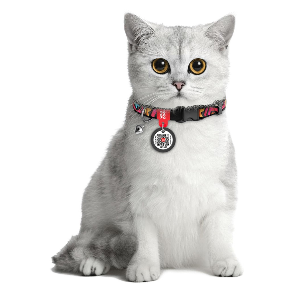 Нашийник для тварин WAUDOG Графіті з QR паспортом XS 20-30 см (5277) - изображение 5