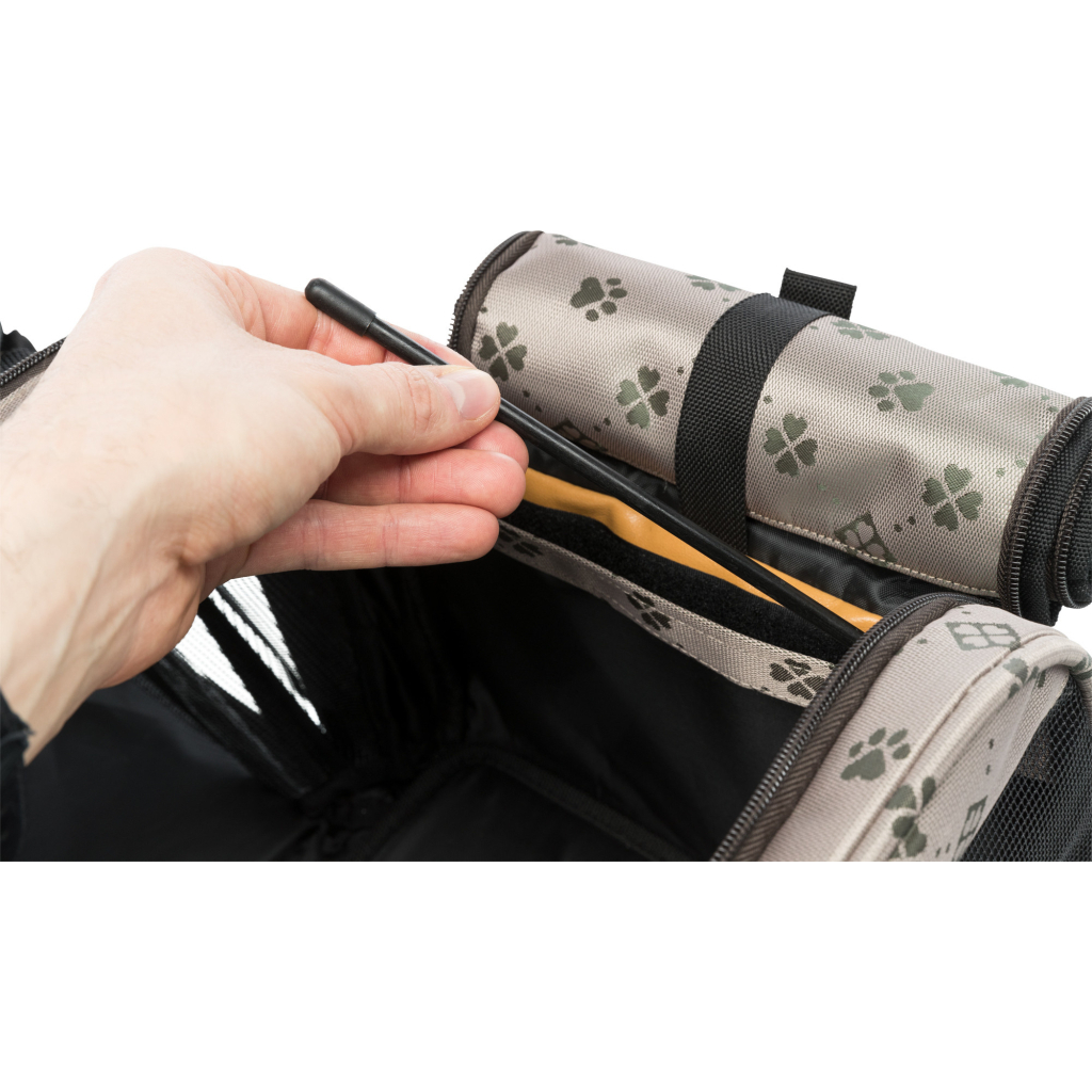 Переноска для тварин Trixie Maxima Carrier 33x32х54 см до 8 кг (бежево-коричнева) (4047974289037) - изображение 6