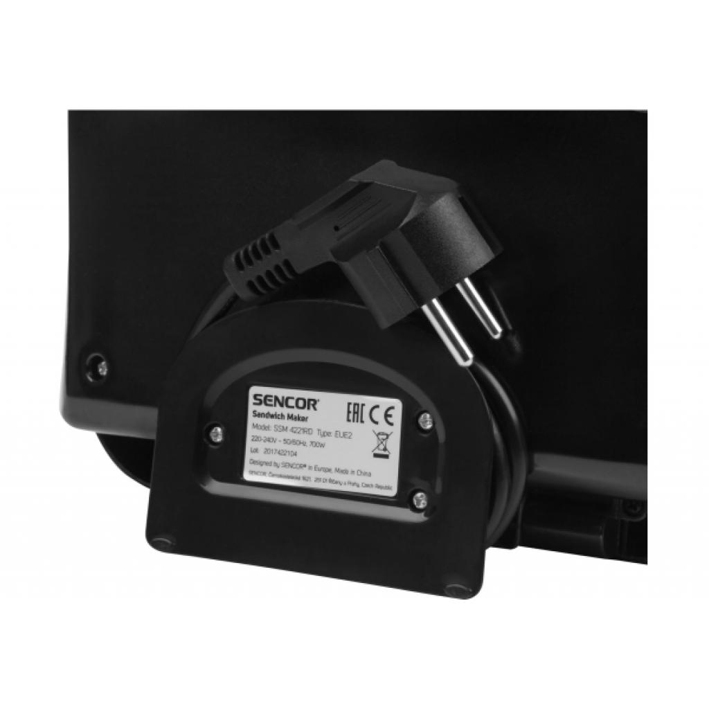 Сендвічниця Sencor SSM 4221 RD (SSM4221RD) - зображення 2