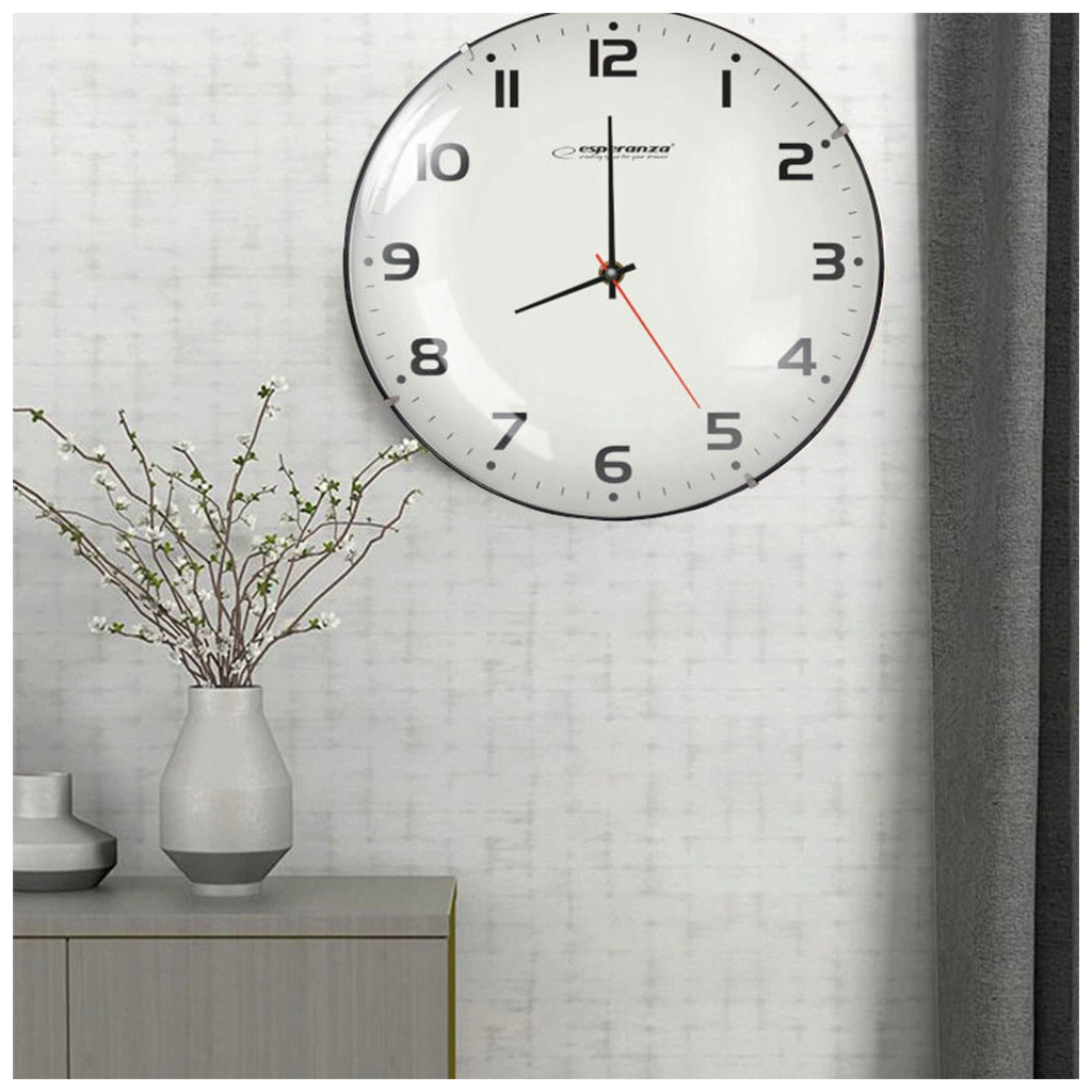 Настінний годинник Esperanza Wall Clock San Francisko 30 см (EHC018F) - зображення 2