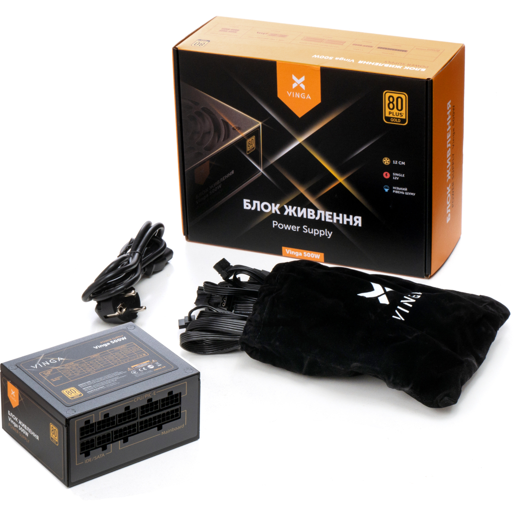 Блок живлення Vinga 500W (SFX-500G) - изображение 6