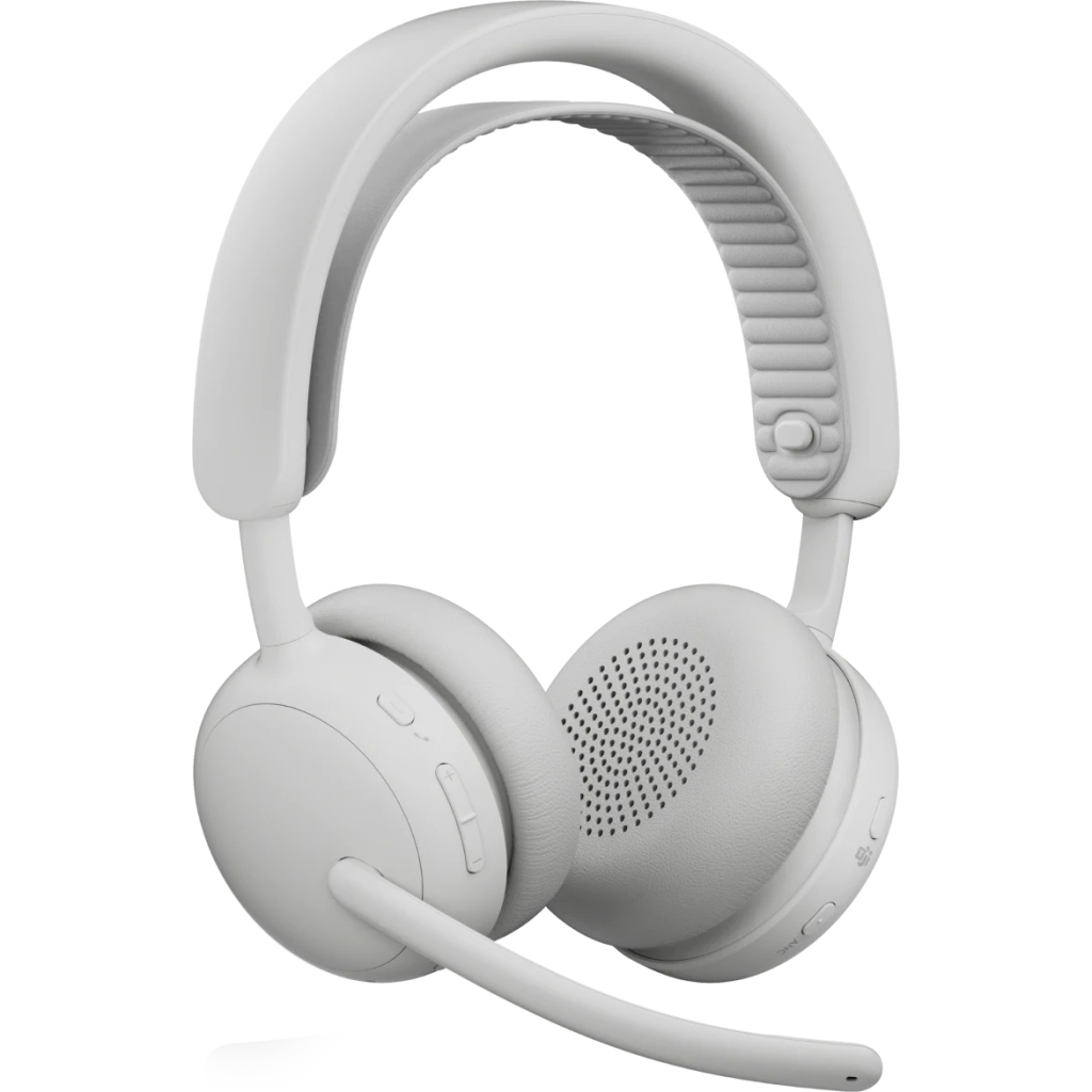 Навушники Logitech Zone Wireless 2 ES for Business Off-White (981-001520) - зображення 2