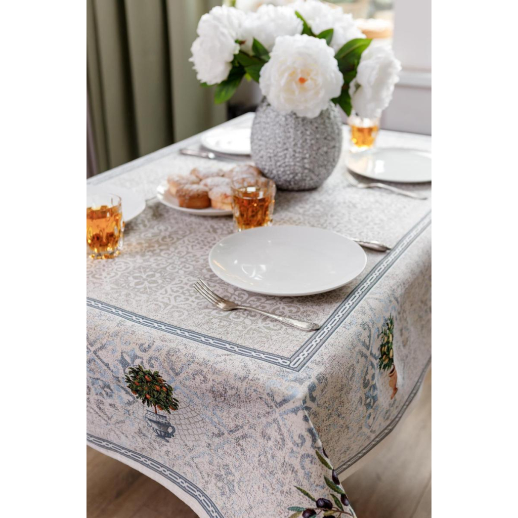 Скатертина Прованс гобеленова Афіни 136х260 см (035376) - зображення 10