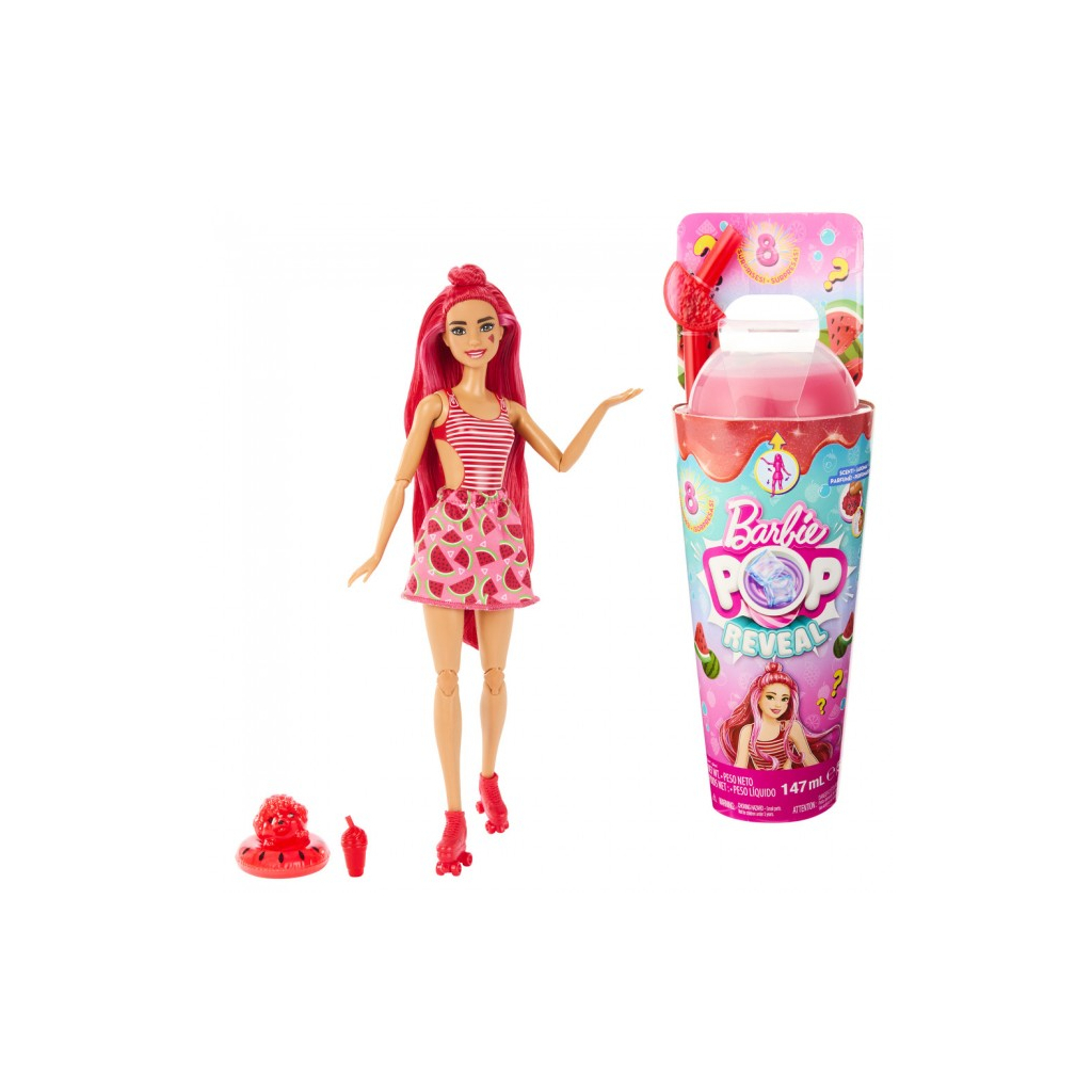 Лялька Barbie Pop Reveal серії Соковиті фрукти – кавуновий смузі (HNW43) - зображення 1