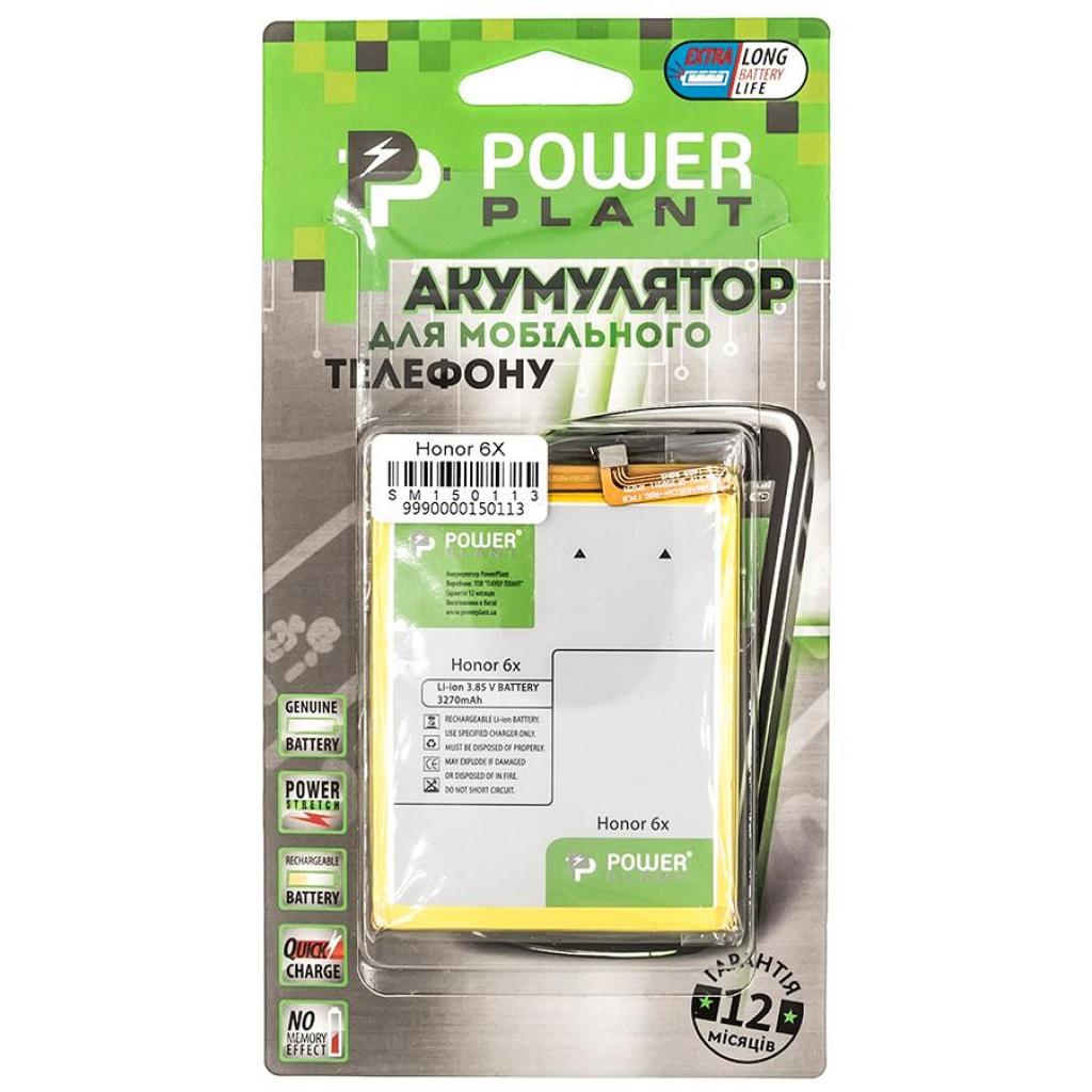 Акумуляторна батарея PowerPlant Huawei Honor 6X (HB386483ECW+) 3270mAh (SM150113) - изображение 3