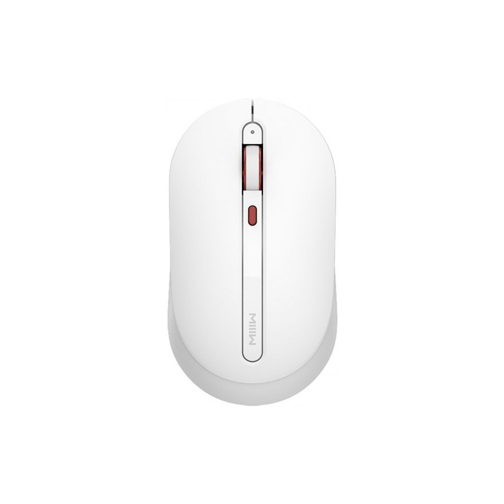 Мишка Xiaomi Miiiw Mute Wireless White (MWMM01 White) - зображення 1