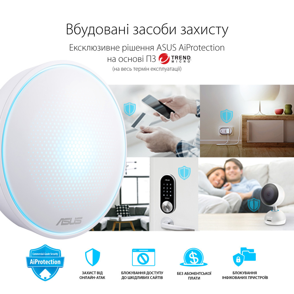 Маршрутизатор ASUS MAP-AC1300-2PK - зображення 5