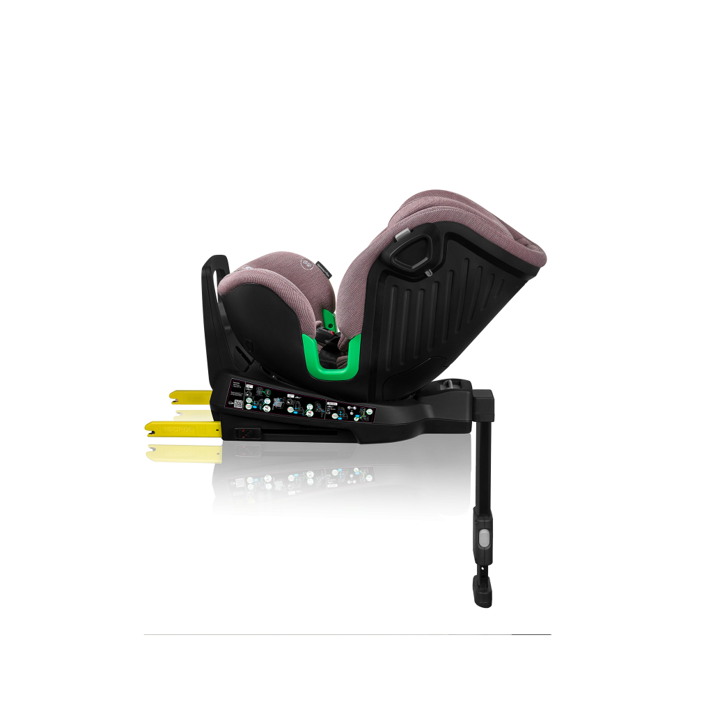 Автокрісло Lionelo Harmony I-Size Pink Mauve Bamboo (LO-HARMONY I-SIZE PINK MAUVE BAMBOO) - picture 5