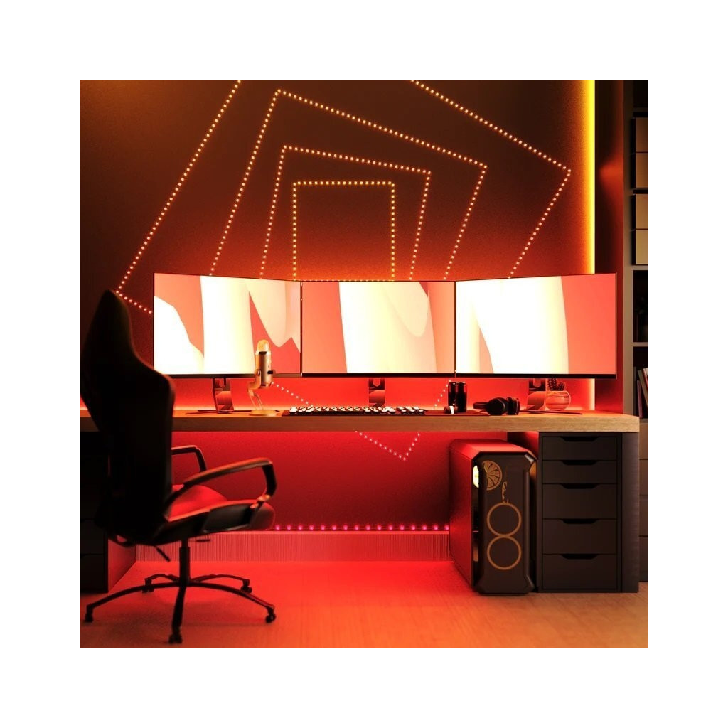 Гірлянда Twinkly Smart LED Dots Lights RGB 400 Gen II, IP44, 20м, прозорий (TWD400STP-TEU) - зображення 5