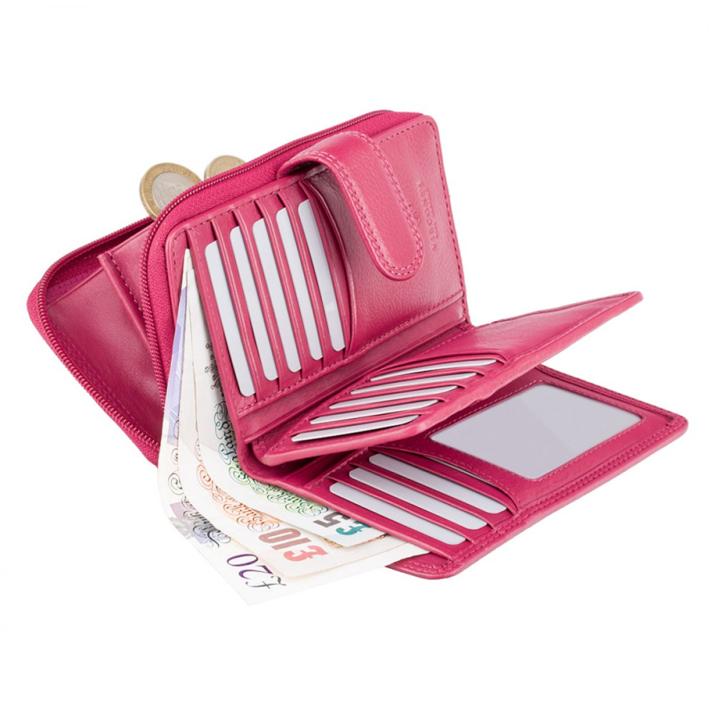 Гаманець Visconti HT33 Madame з RFID Fuchsia (HT33 FCS) - зображення 4