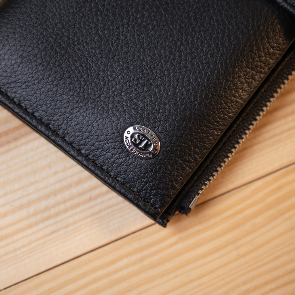Гаманець ST Leather Чорний (19373) - изображение 11
