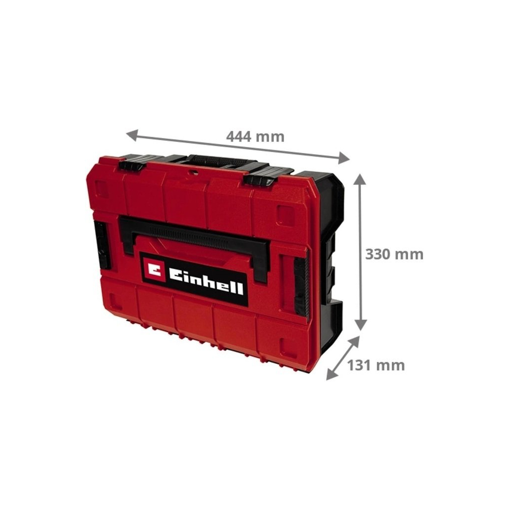 Ящик для інструментів Einhell E-Case S-F (поролон), до 25к, вкладиш з поролону Grid Foam Set (4540019) - зображення 5