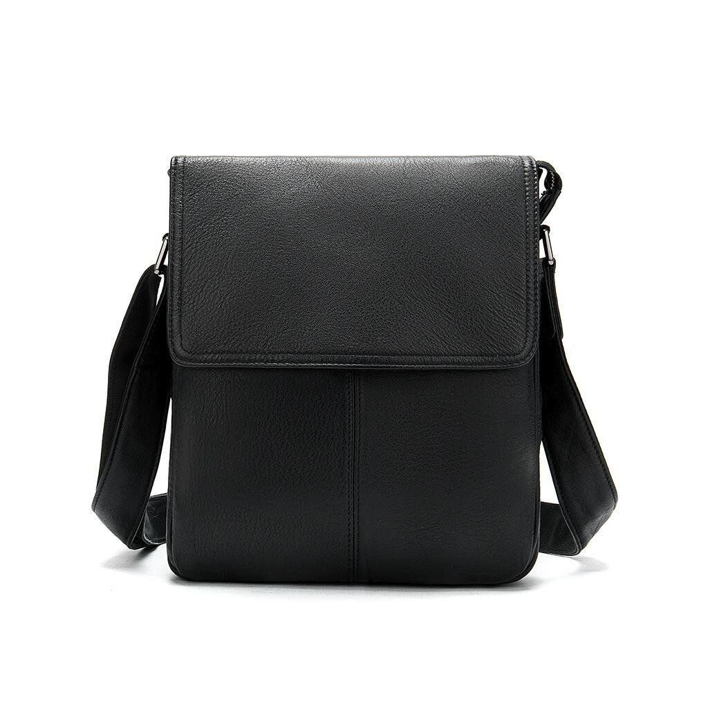 Сумка Vintage Шкіряна Чорна (20015) - зображення 1