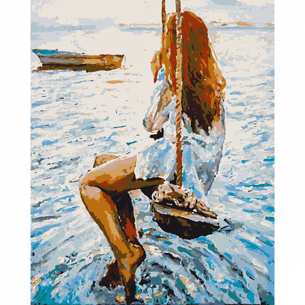 Картина по номерам Santi Очікування 40*50 см (953910) - зображення 1