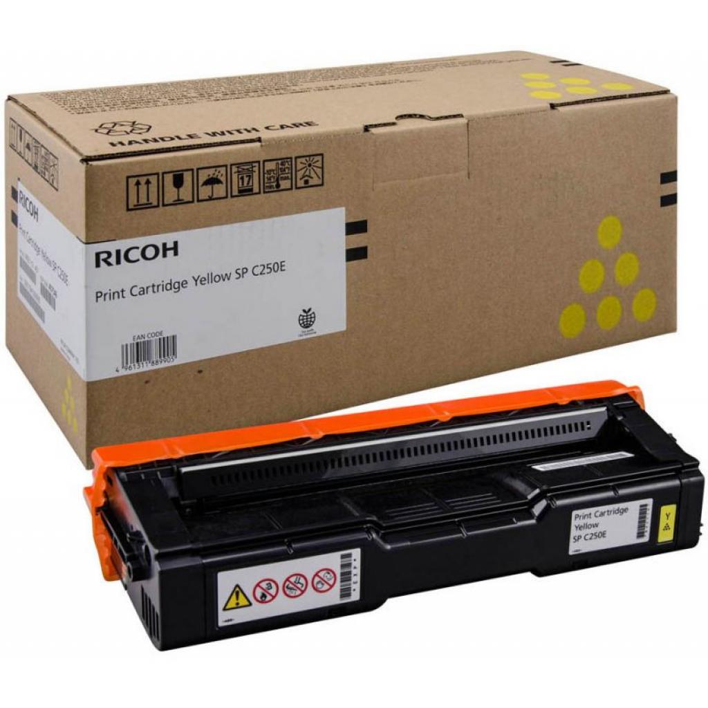 Тонер-картридж Ricoh SPC250/SPC260/SPC261 Yellow 1,6К (407546) - зображення 1