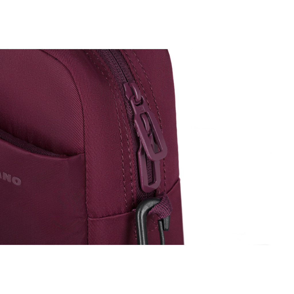 Сумка для ноутбука Tucano 14" Piu Bag claret (BPB1314-BX) - зображення 8