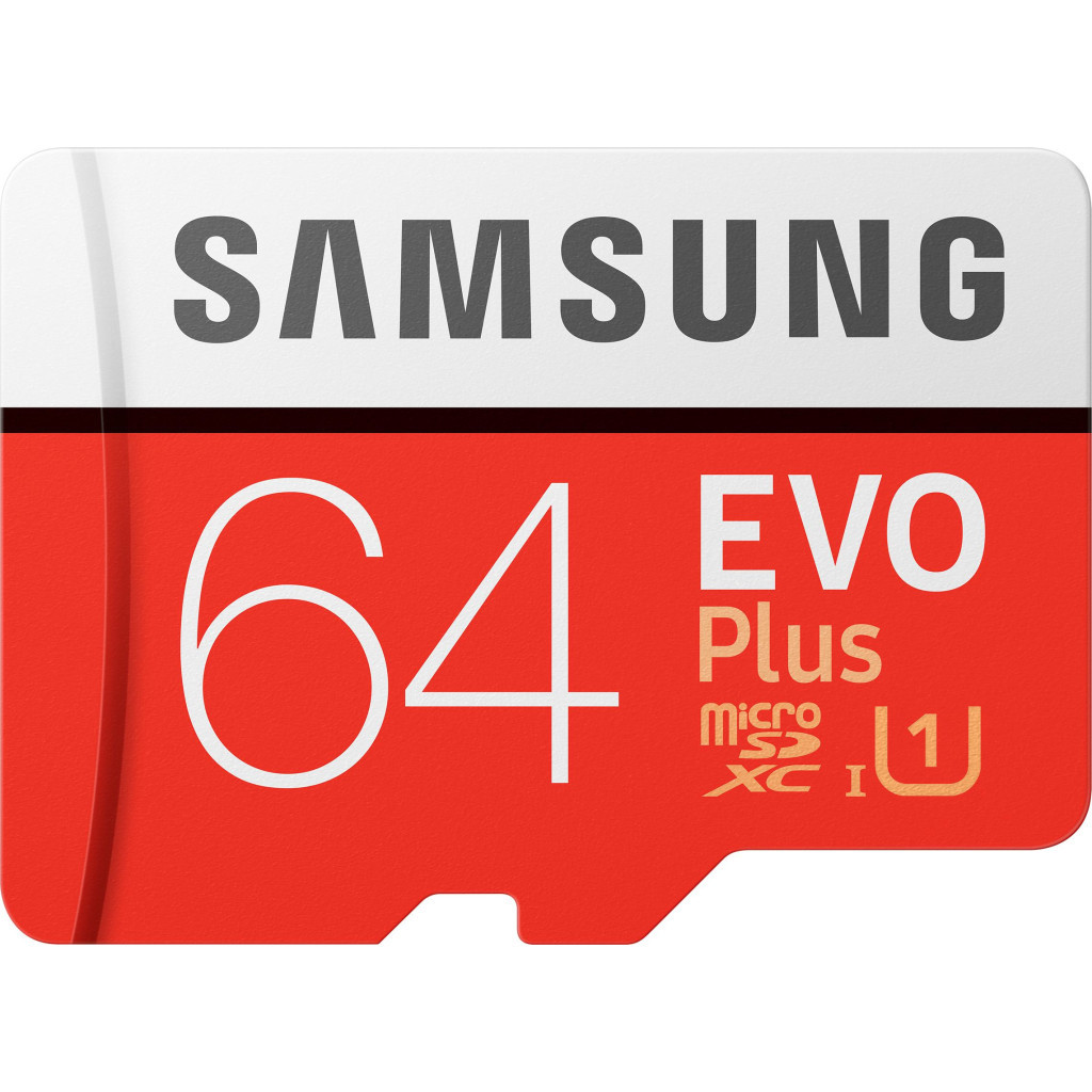 Карта пам'яті Samsung 64GB microSDXC class 10 UHS-I U1 Evo Plus V2 (MB-MC64HA/RU) - зображення 2