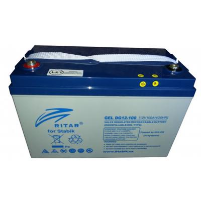Батарея до ДБЖ Ritar GEL DG12-100, 12V-100Ah (DG12-100) - зображення 1