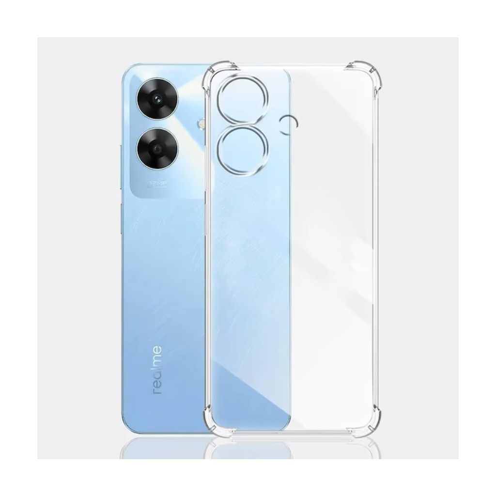Чохол до мобільного телефона BeCover Anti-Shock Realme Note 60 Clear (713015) - зображення 2