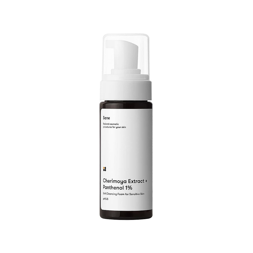 Пінка для вмивання Sane Soft Cleansing Foam For Sensitive Skin Для чутливої шкіри 150 мл (4820266830403) - зображення 1