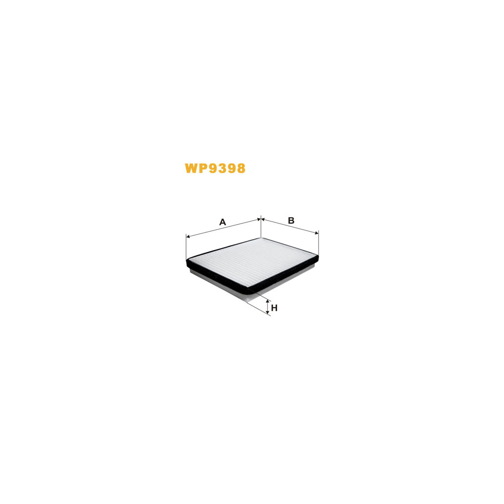 Фільтр салону Wixfiltron WP9398 - зображення 1