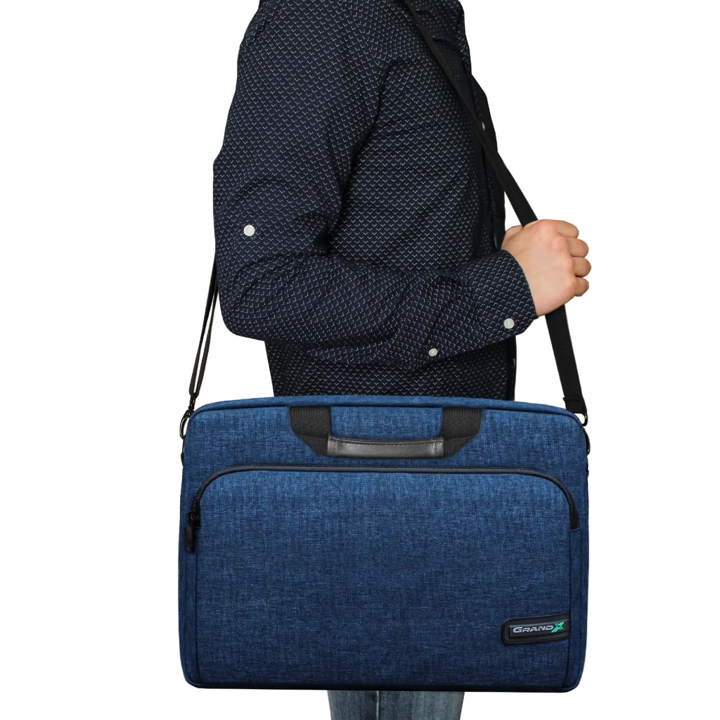 Сумка для ноутбука Grand-X 14-15'' SB-149 soft pocket Navy (SB-149N) - зображення 9