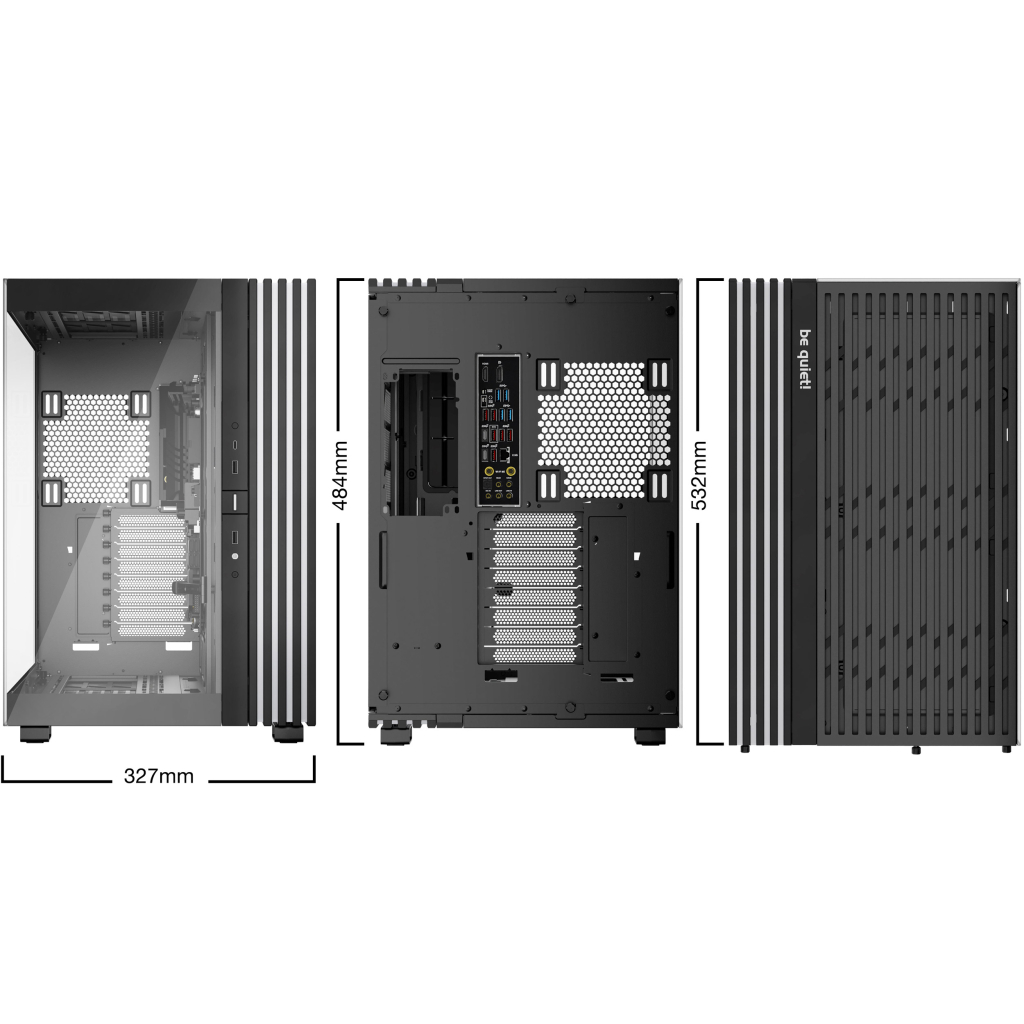 Корпус Be quiet! LIGHT BASE 900 DX Black (BGW69) - изображение 10