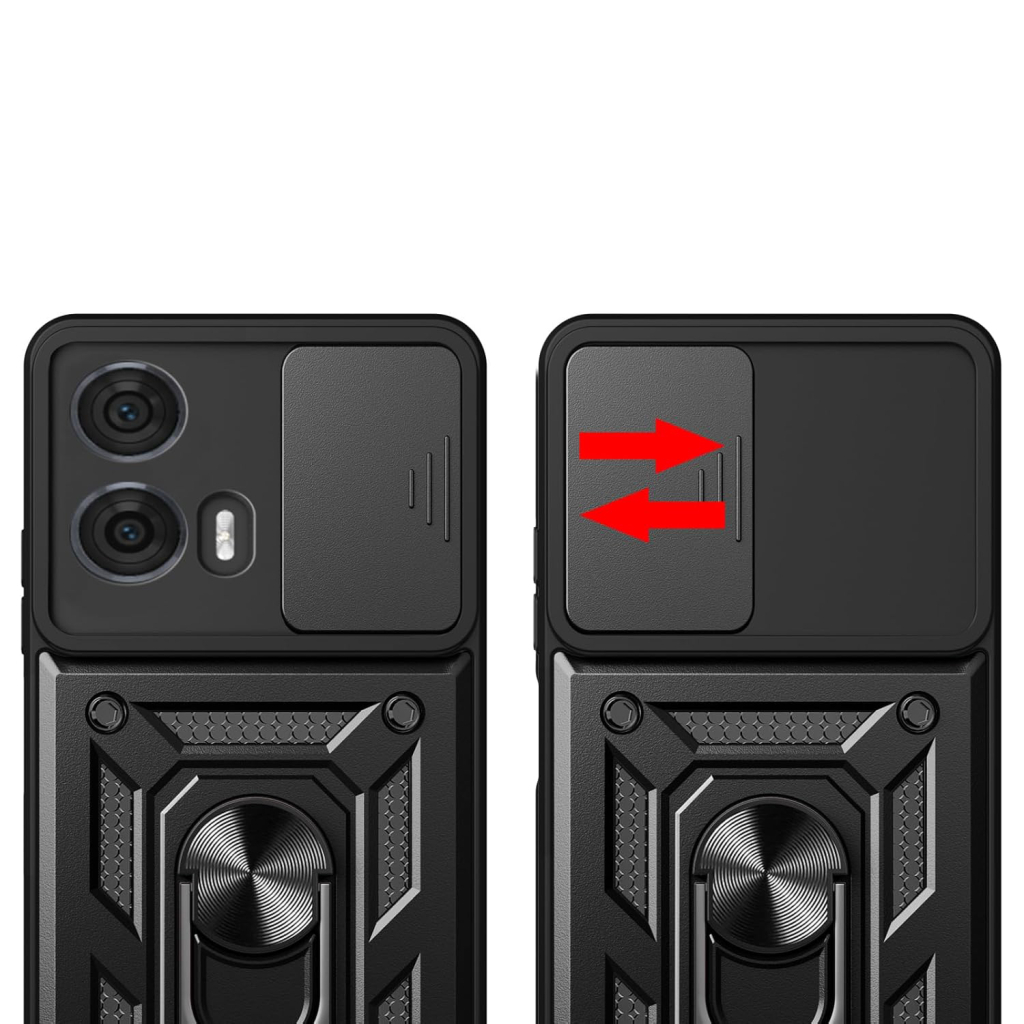 Чохол до мобільного телефона BeCover Military Motorola Edge 50 Fusion Black (712162) - зображення 2
