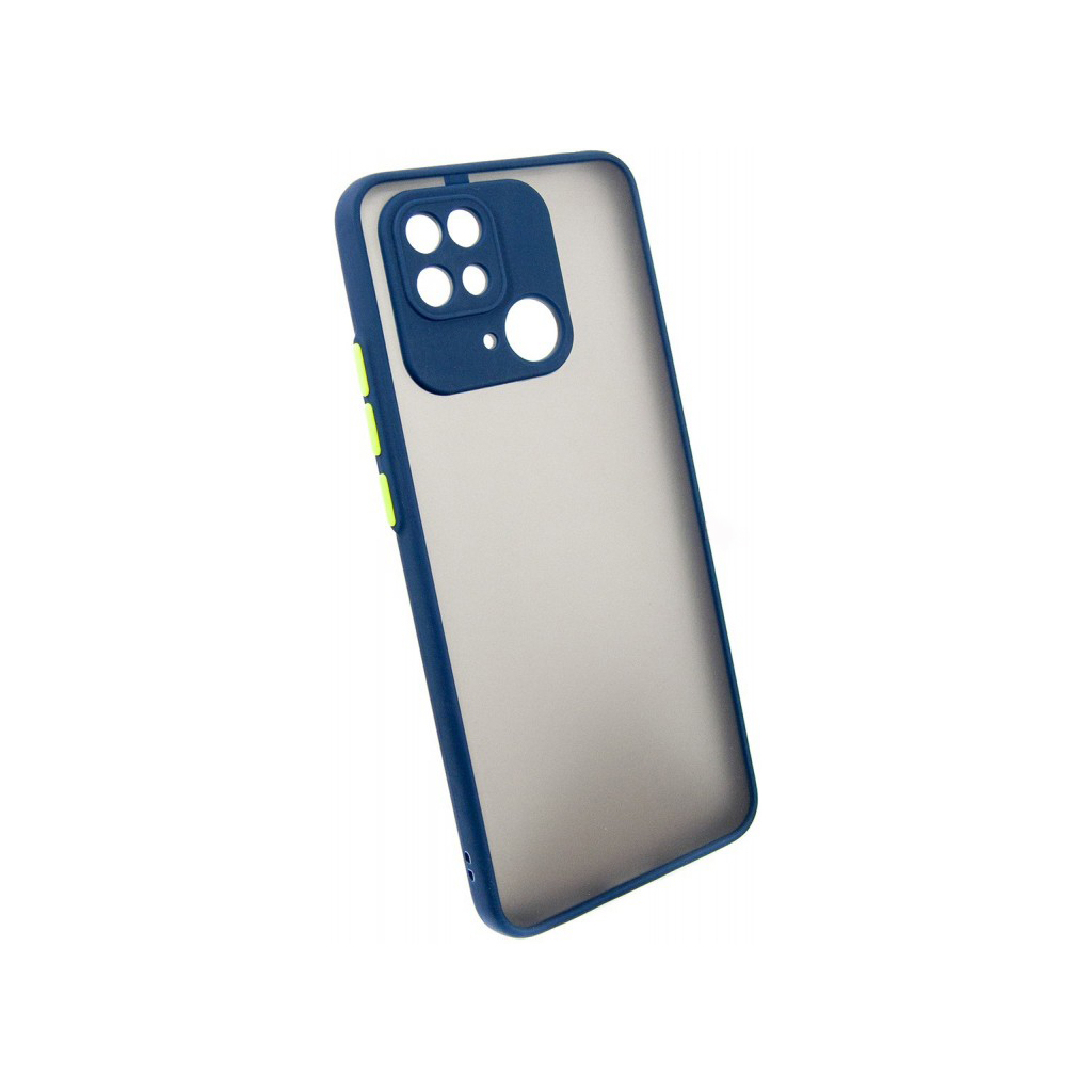 Чохол до мобільного телефона Dengos Matte Xiaomi Redmi 10C (blue) (DG-TPU-MATT-110) - зображення 2