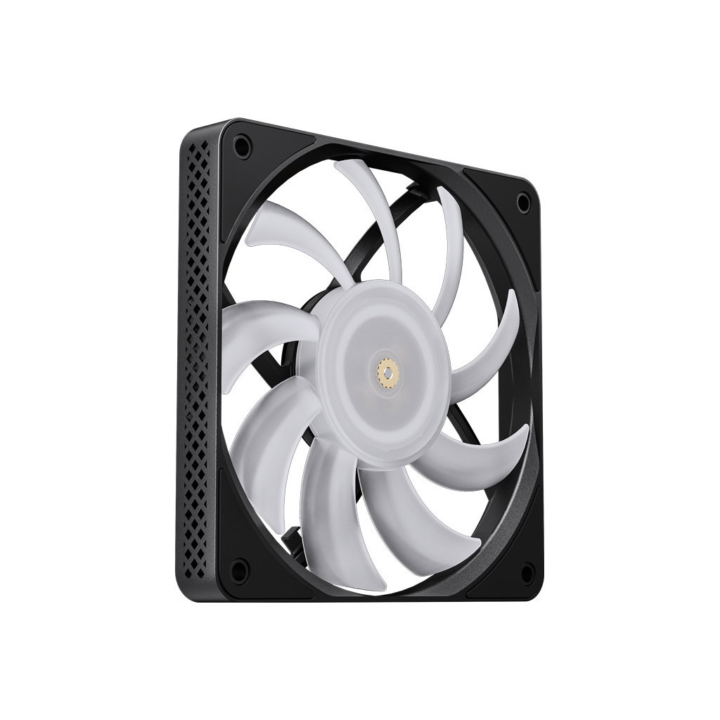 Кулер до корпусу JONSBO HF1215 Black RGB - зображення 4