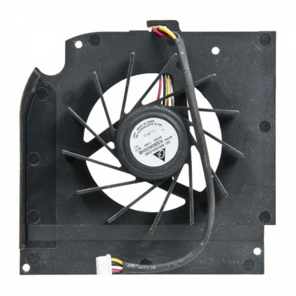 Вентилятор ноутбука HP DV9000/DV9600 DC(5V,0.4A) 4pin (KSB0605HB-6L77) - зображення 1