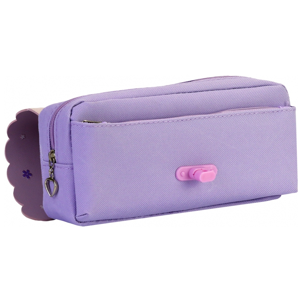 Пенал Cool For School 1 відділення Фіолетовий (CF7473-purple) - зображення 2