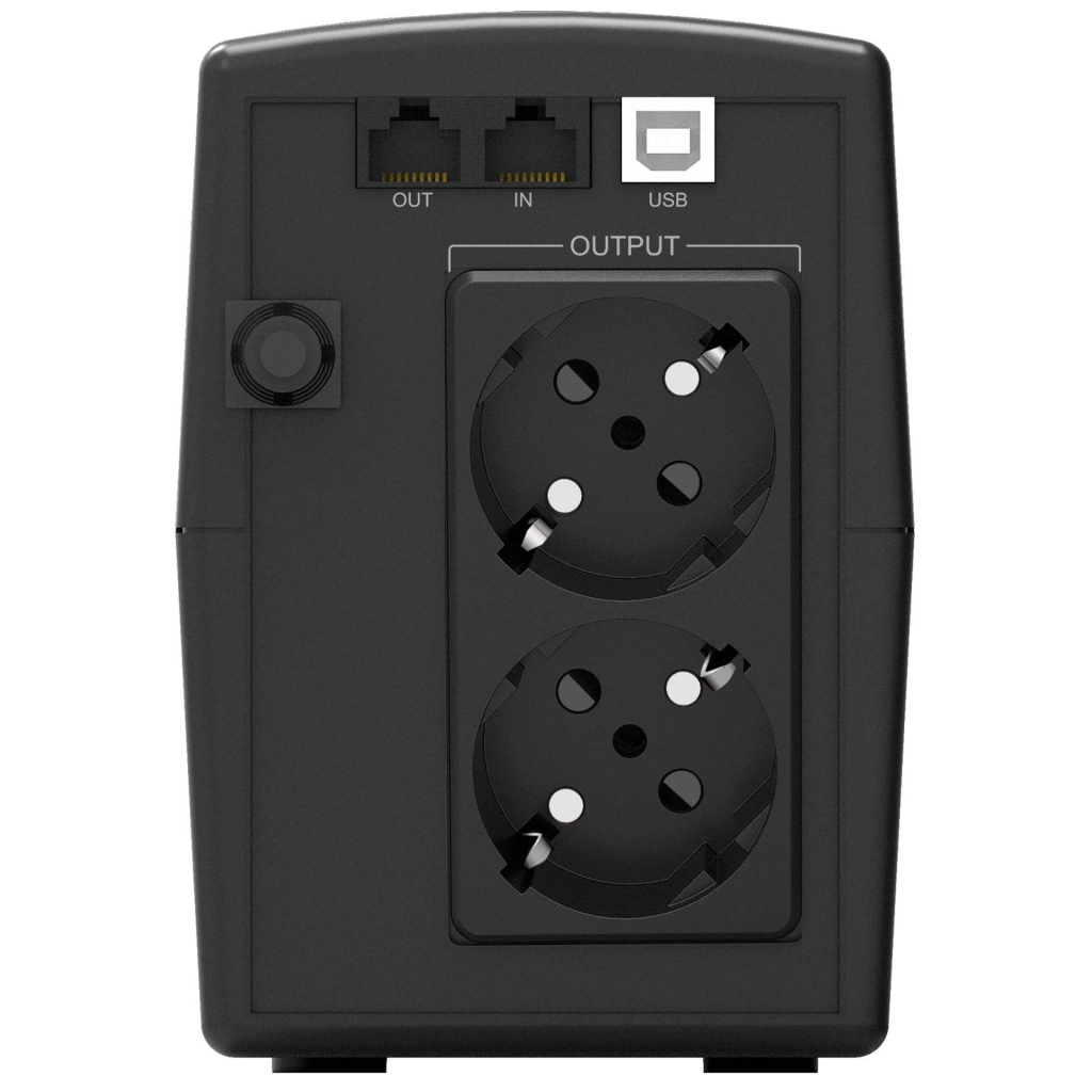 Пристрій безперебійного живлення PowerWalker Basic VI 800 STL (10121073) - зображення 3